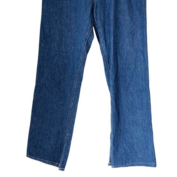 LISA SAYS GAH NWT Ellis Side Slits Low Rise Jean in Stonewash Indigo Size 10 - Picture 8 of 14